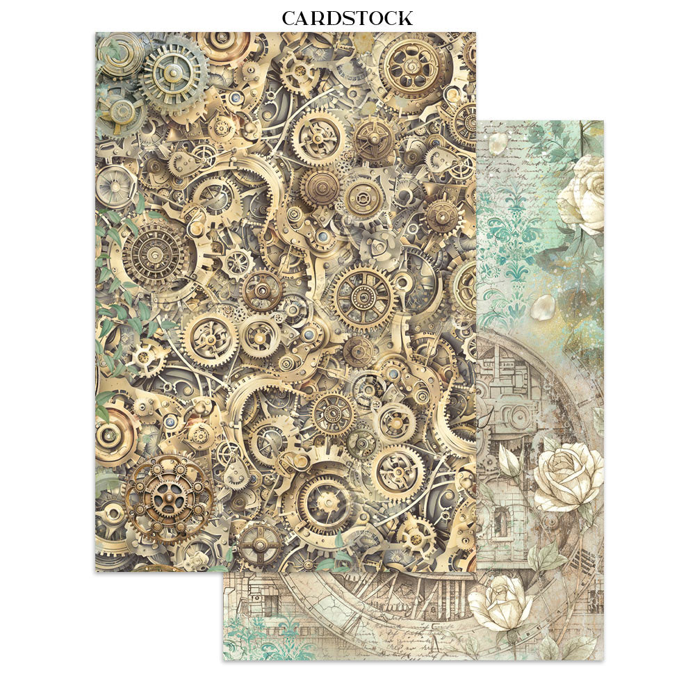 Stamperia- A5 - Junk Journal- Garden of Time Focus Points
