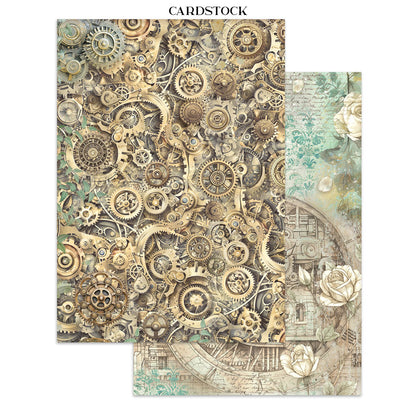 Stamperia- A5 - Junk Journal- Garden of Time Focus Points