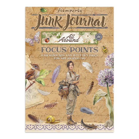 Stamperia- A5 - Junk Journal- Focus Points - All Around