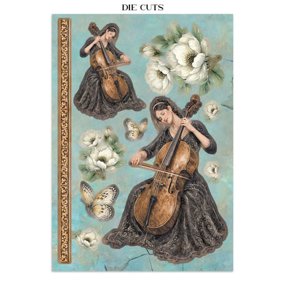 Stamperia- A5 - Junk Journal- Focus Points -  Symphony