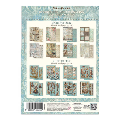 Stamperia- A5 - Junk Journal- Focus Points -  Symphony