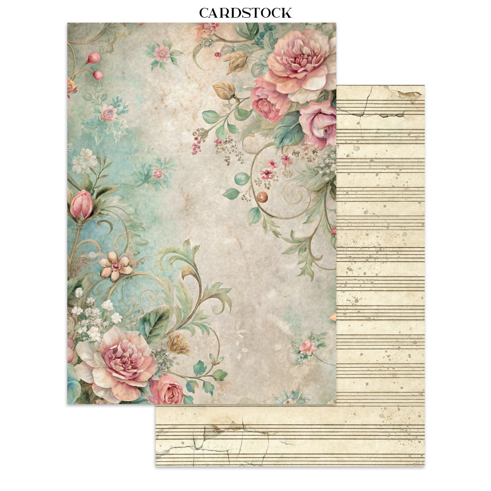 Stamperia- A5 - Junk Journal- Focus Points -  Symphony
