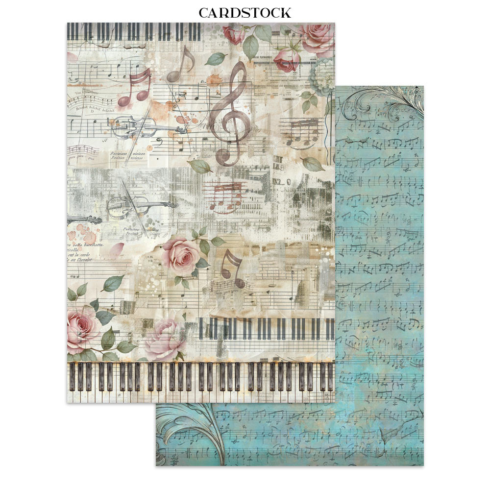 Stamperia- A5 - Junk Journal- Focus Points -  Symphony