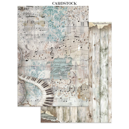 Stamperia- A5 - Junk Journal- Focus Points -  Symphony