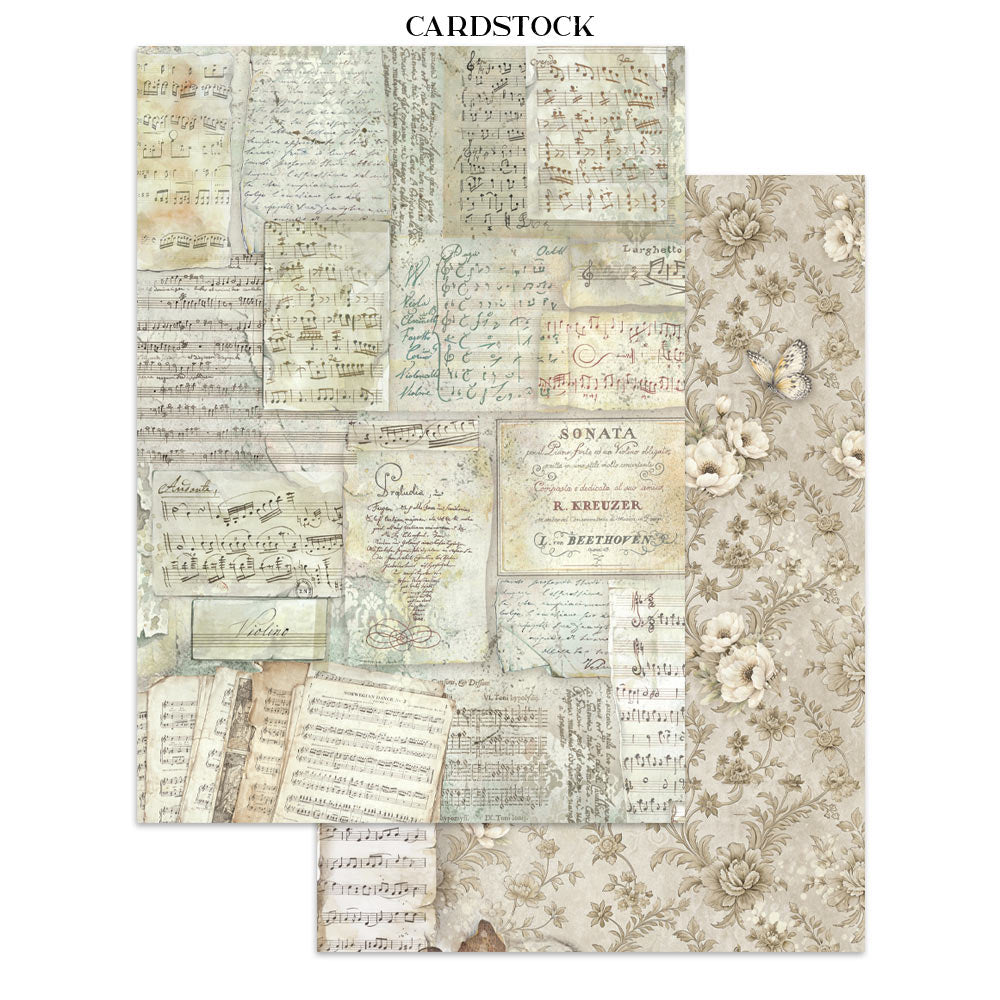 Stamperia- A5 - Junk Journal- Focus Points -  Symphony