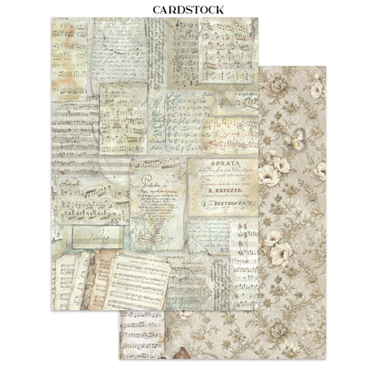 Stamperia- A5 - Junk Journal- Focus Points -  Symphony