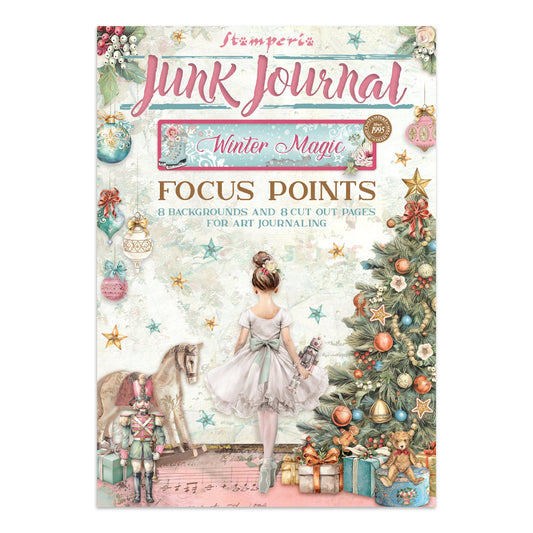 Stamperia- A5 - Junk Journal- Focus Points - Winter Magic