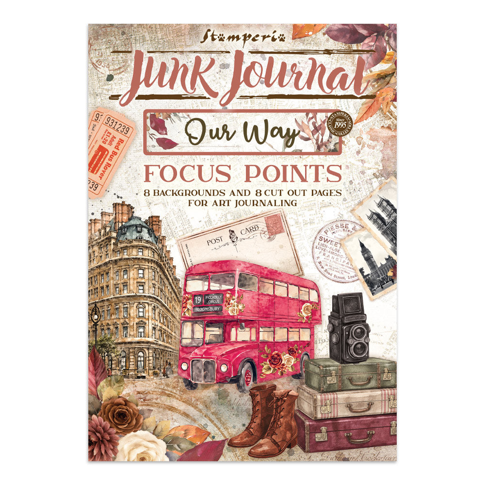 Stamperia- A5 - Junk Journal- Focus Points - Our Way