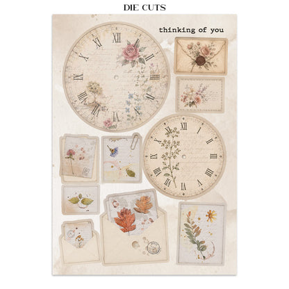 Stamperia- A5 - Junk Journal- Focus Points - Flowers and Poems