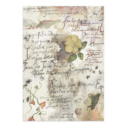Stamperia- A5 - Junk Journal- Focus Points - Flowers and Poems