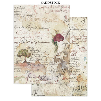 Stamperia- A5 - Junk Journal- Focus Points - Flowers and Poems