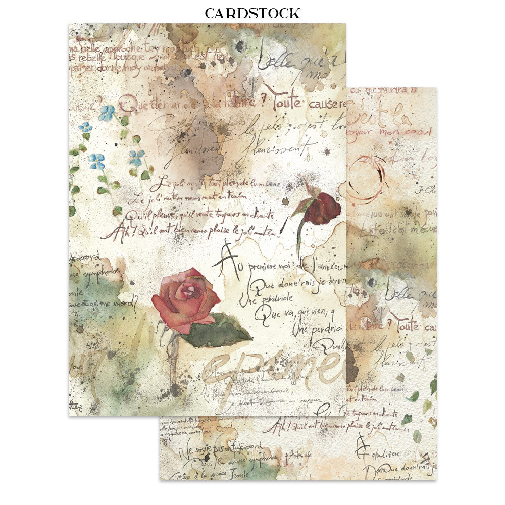 Stamperia- A5 - Junk Journal- Focus Points - Flowers and Poems