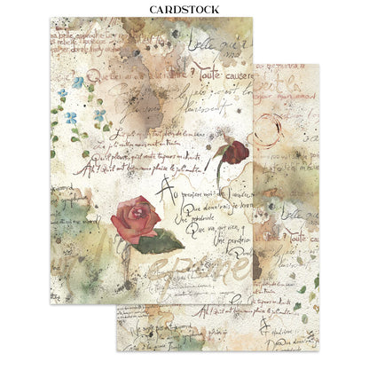 Stamperia- A5 - Junk Journal- Focus Points - Flowers and Poems