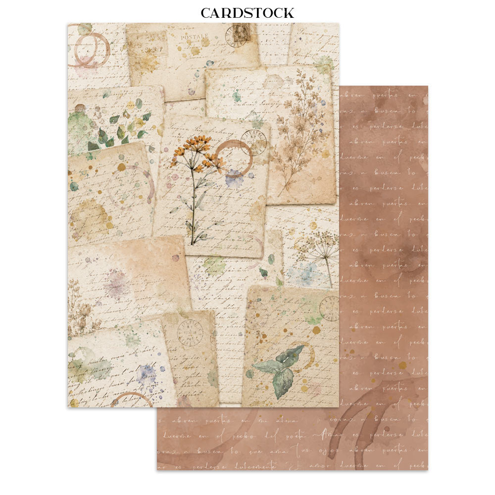Stamperia- A5 - Junk Journal- Focus Points - Flowers and Poems