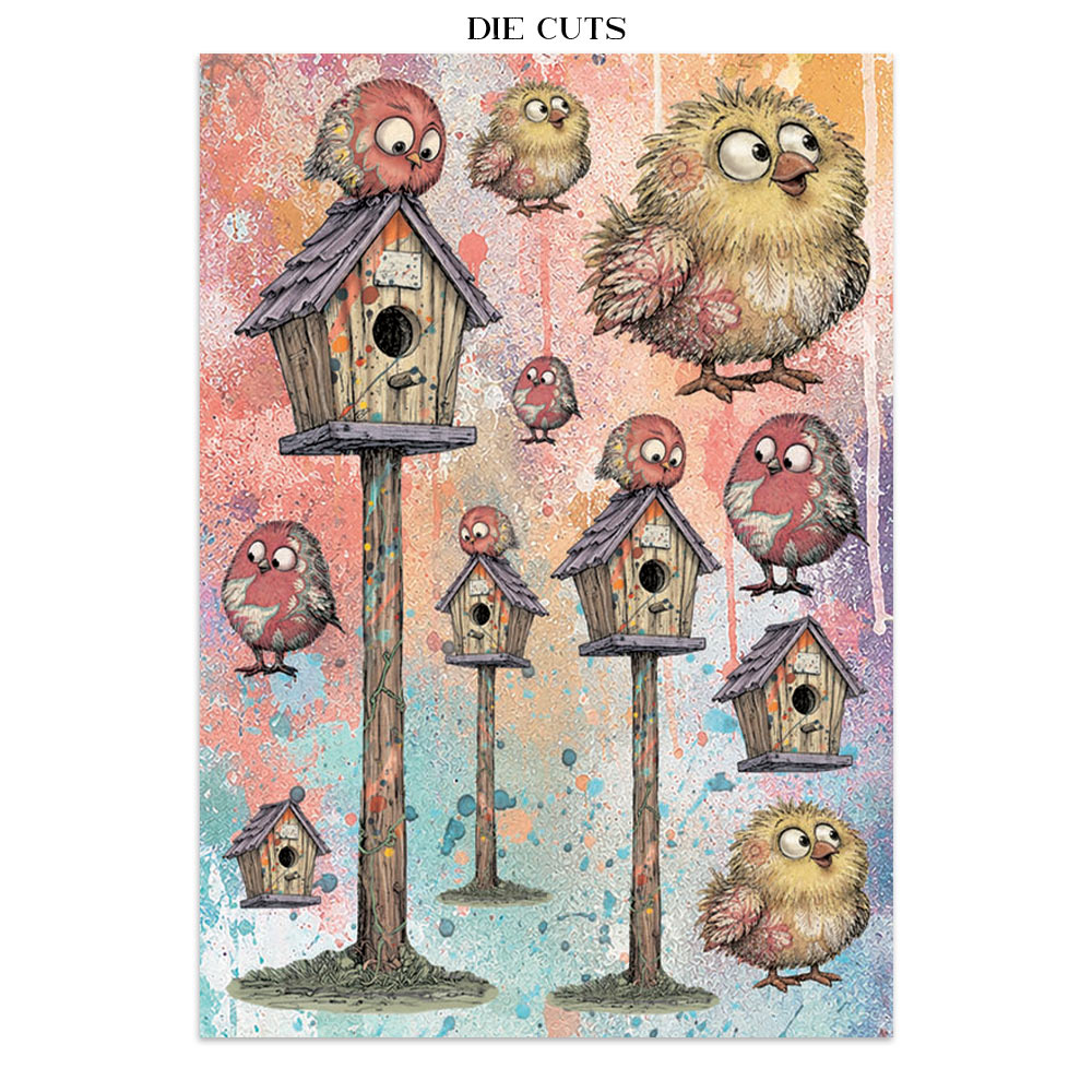 Stamperia- A5 - Junk Journal- Focus Points - Furry Friends 2