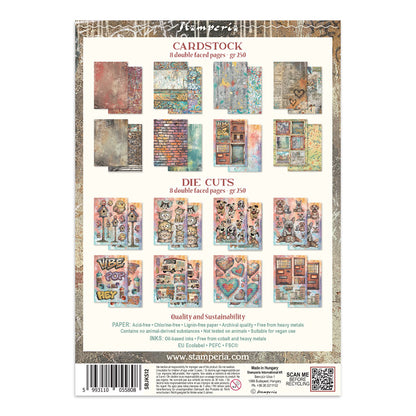 Stamperia- A5 - Junk Journal- Focus Points - Furry Friends 2
