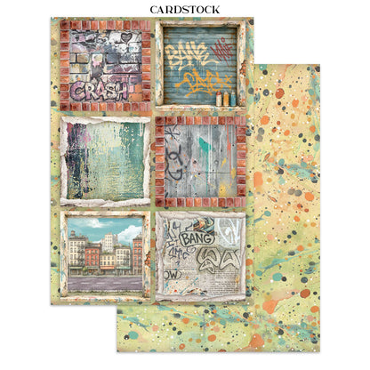 Stamperia- A5 - Junk Journal- Focus Points - Furry Friends 2