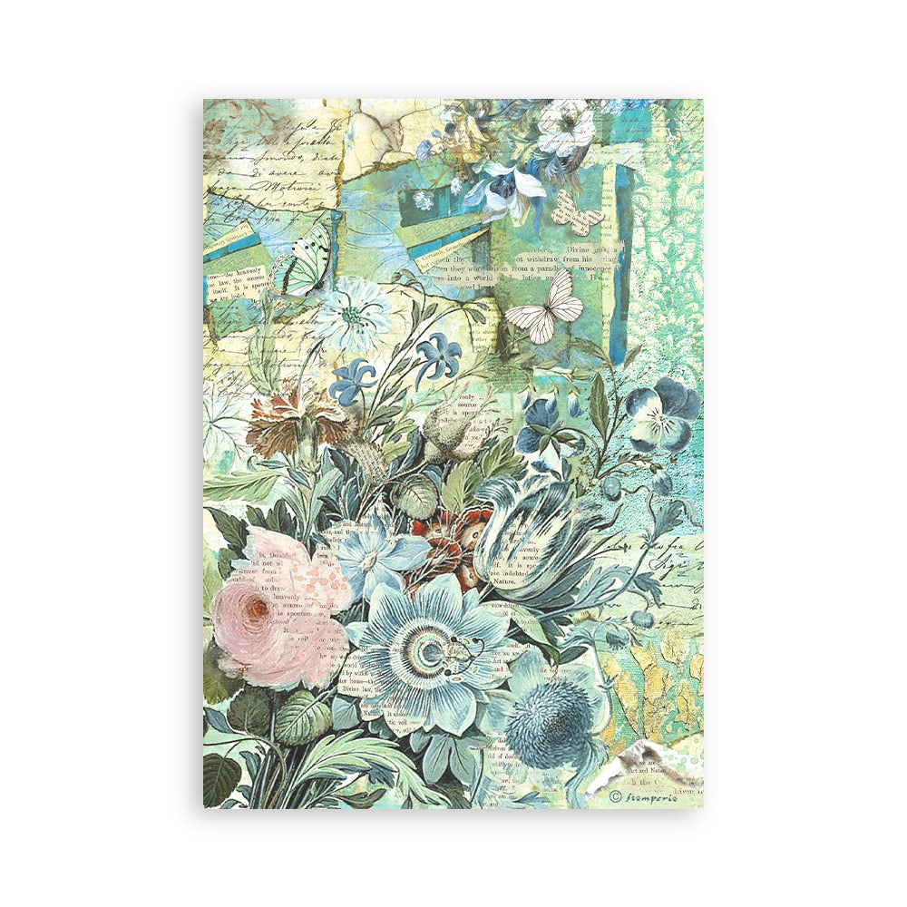 Stamperia - Washi Pad 8 Sheets A5 -  Wonderland