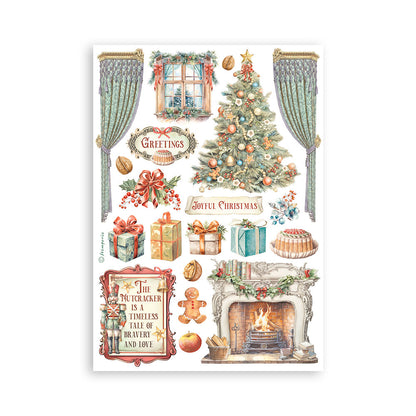 Stamperia - Washi Pad 8 Sheets A5 - The nutcracker