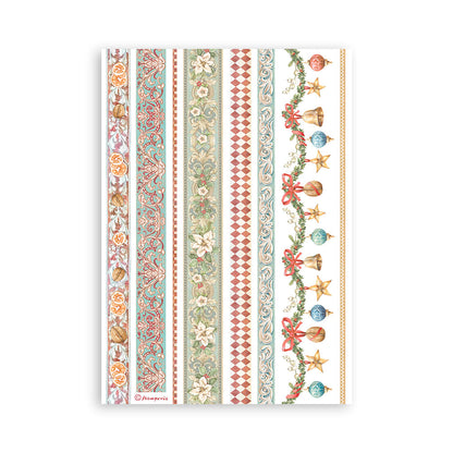 Stamperia - Washi Pad 8 Sheets A5 - The nutcracker