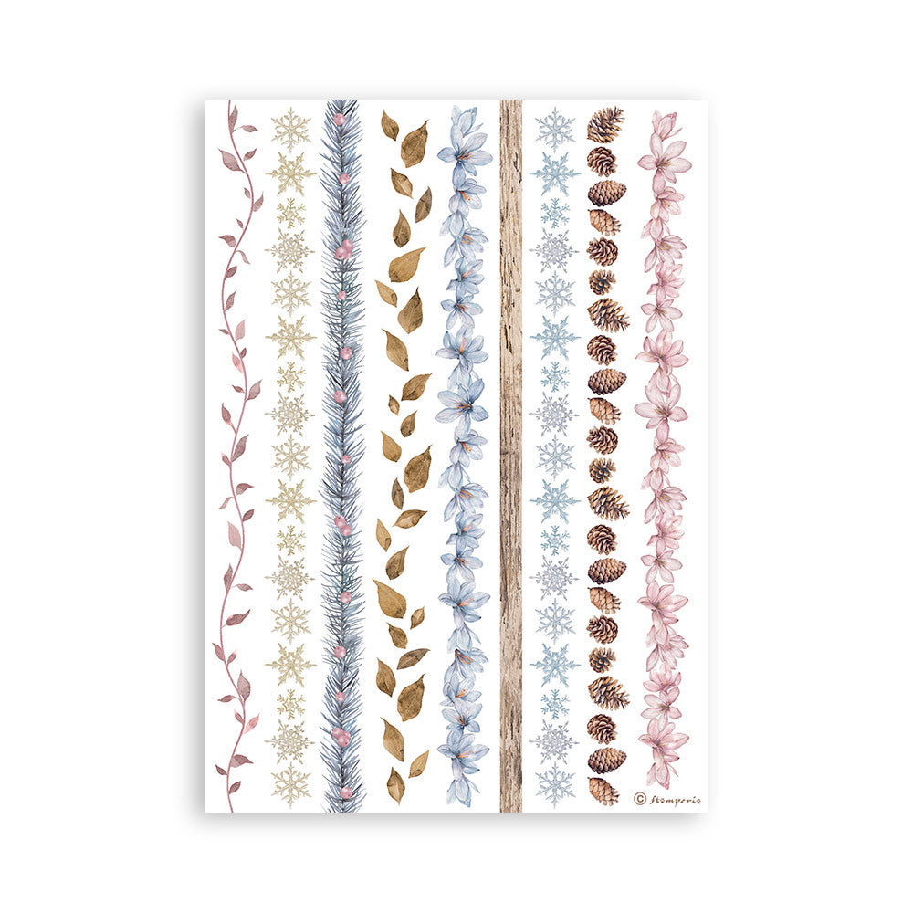 Pre Order - Stamperia - Washi Pad 8 Sheets A5 - Dewdrops