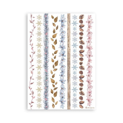 Pre Order - Stamperia - Washi Pad 8 Sheets A5 - Dewdrops