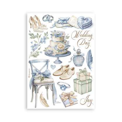 Stamperia - Washi Pad 8 Sheets A5 - Timeless