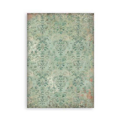 Stamperia - Washi Pad 8 Sheets A5 - Garden of Time