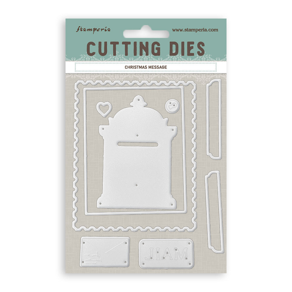 Stamperia  - Cutting dies - A6 - Christmas Message