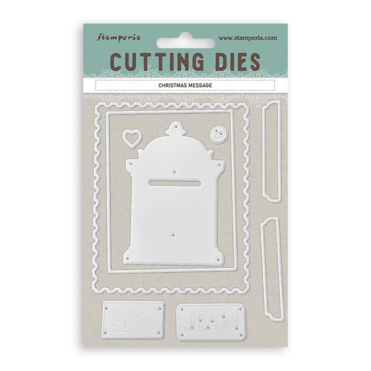 Stamperia  - Cutting dies - A6 - Christmas Message