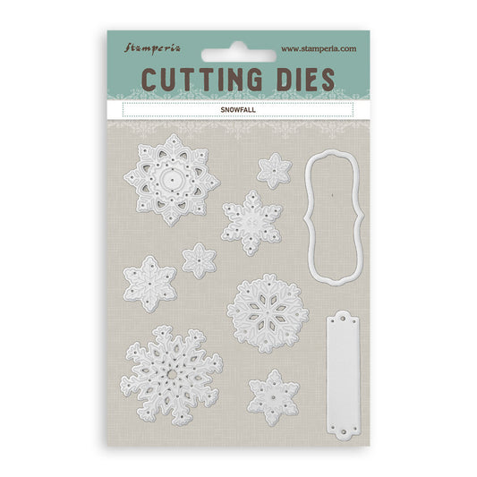 Stamperia  - Cutting dies - A6 - Christmas Snowfall