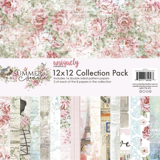 Uniquely Creative - 12 X 12  Summer Sonata Collection Paper Pack