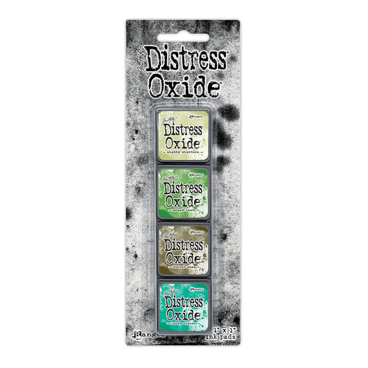 Ranger - Distress Oxide Ink Mini's - shabby shutters, mowed lawn, forest moss, lucky clover