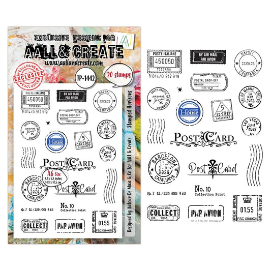 AALL & Create -Clear Stamp - #TP-1442 - Stamped Horizons