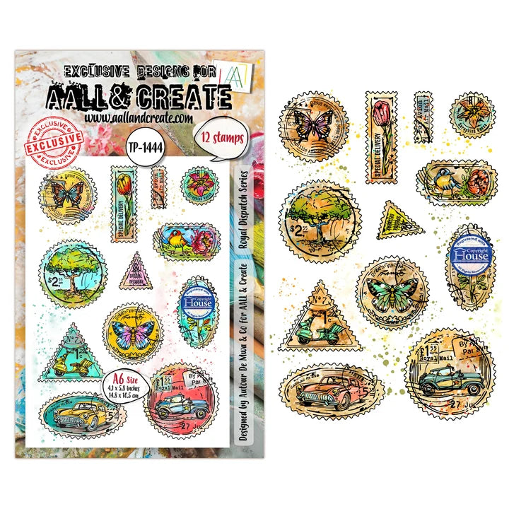 AALL & Create -Clear Stamp - #TP-1444- Royal Dispatch Series