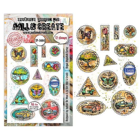 AALL & Create -Clear Stamp - #TP-1444- Royal Dispatch Series