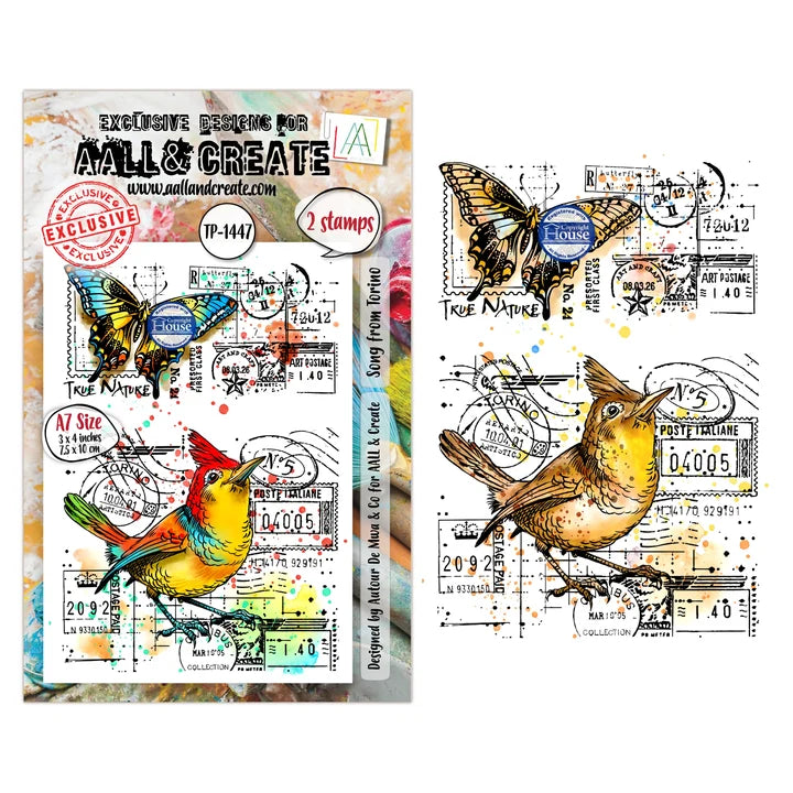 AALL & Create -Clear Stamp - #TP-1449 - Song from Torino