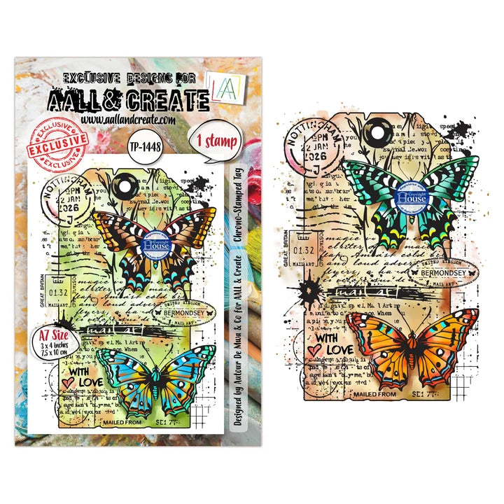 AALL & Create -Clear Stamp - #TP-1448 - Chrono-Stamped Tag