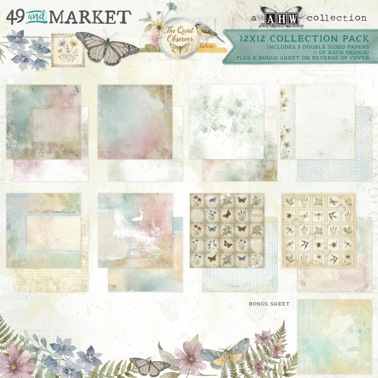 49 and Market - 12 x 12 paper pack - The Quiet Observer