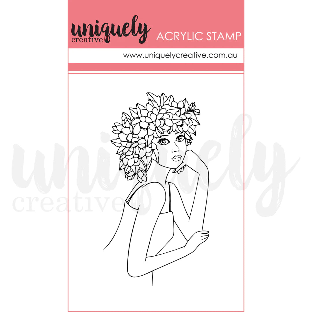 Uniquely Creative - LILY MARK MAKING MINI STAMP - ACRYLIC STAMP