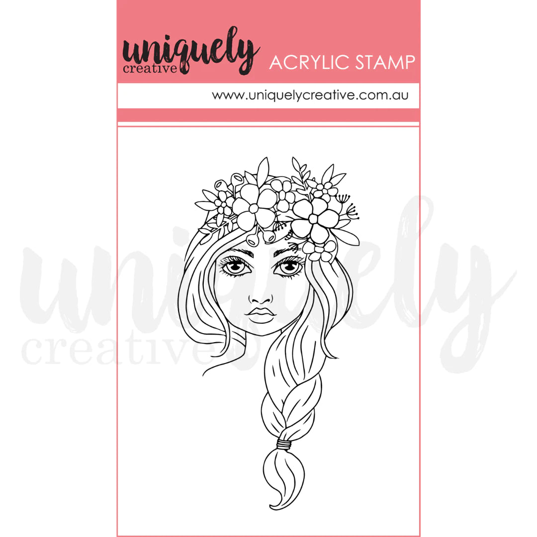 Uniquely Creative - VIOLET MARK MAKING MINI STAMP - ACRYLIC STAMP