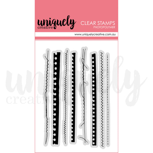 Uniquely Creative -Ripped & Stitched Stamp