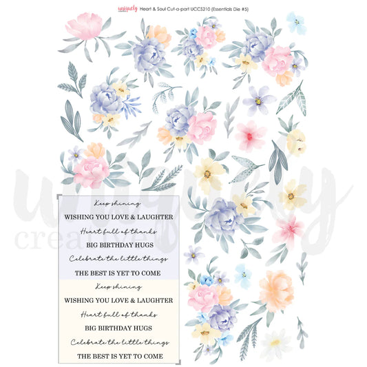 Uniquely Creative - Cut-a-part Heart & Soul