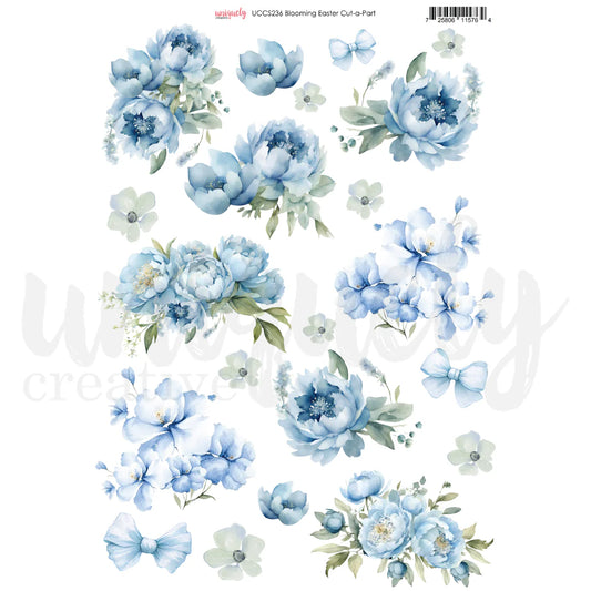 Uniquely Creative - Blooming Easter Cut-a-Part Sheet.