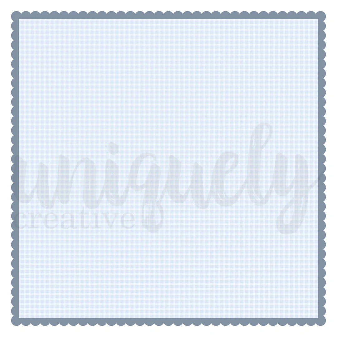 Uniquely Creative - Easter Blue Background