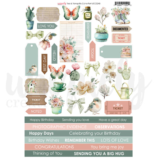 Uniquely Creative - Cut - a - part - Tea & Tranquility