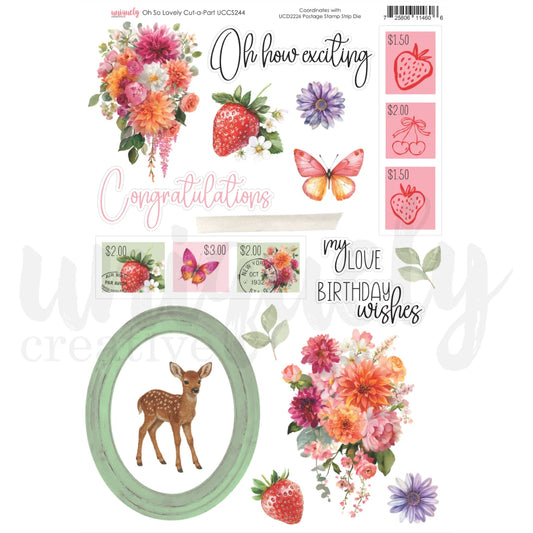 Uniquely Creative - Cut - a - part - Oh so Lovely