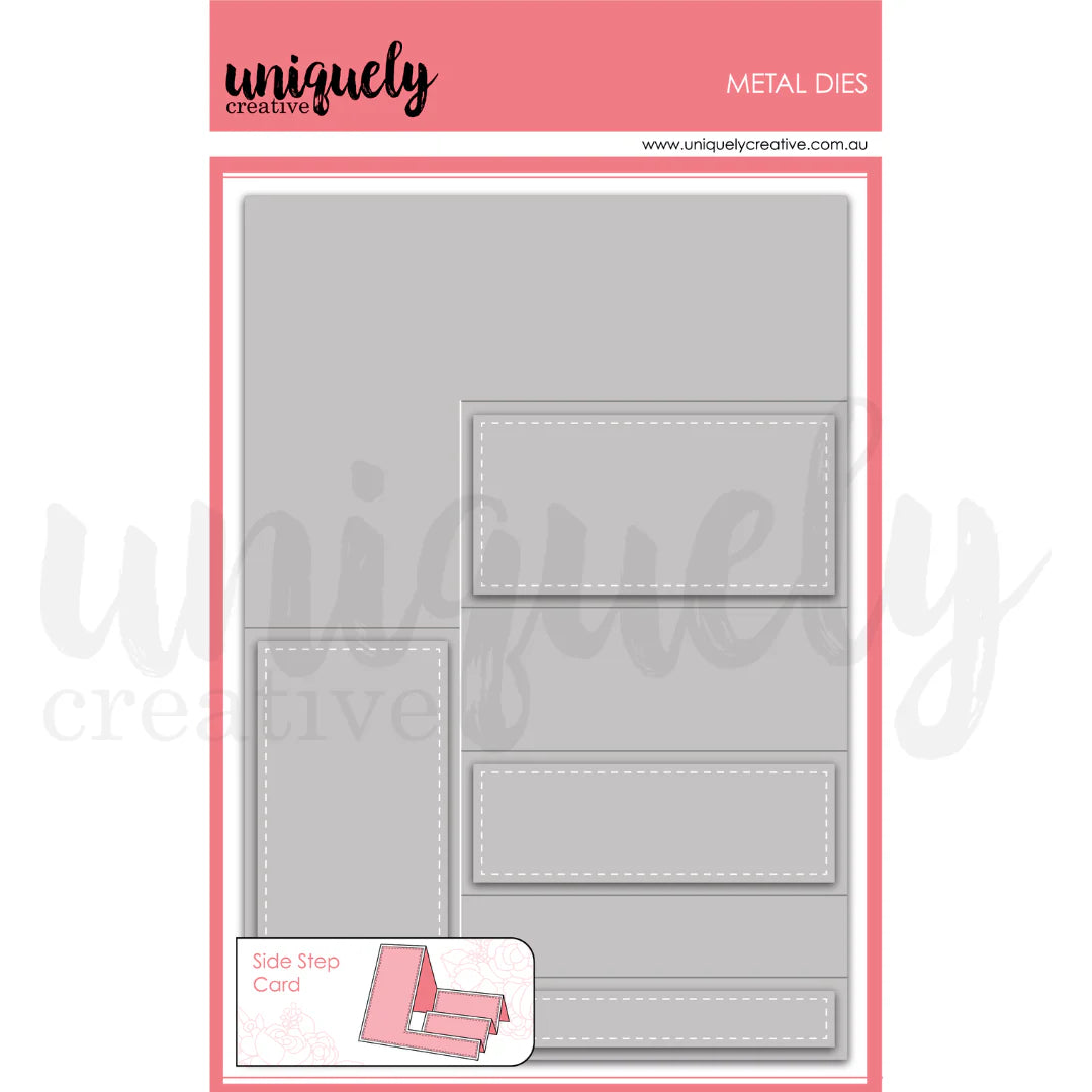 UNIQUELY CREATIVE - Side Stepper Card Die