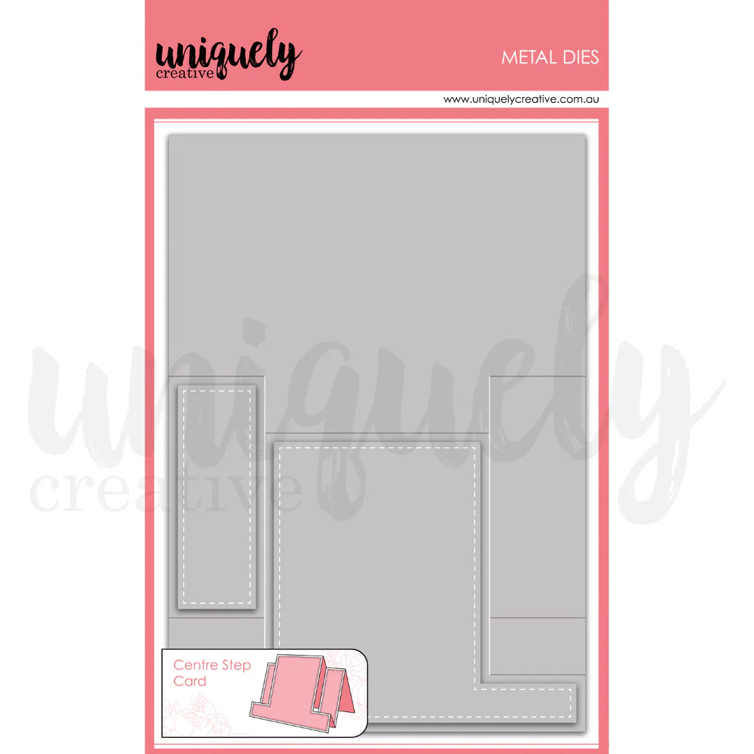 UNIQUELY CREATIVE - Centre Stepper Card Die