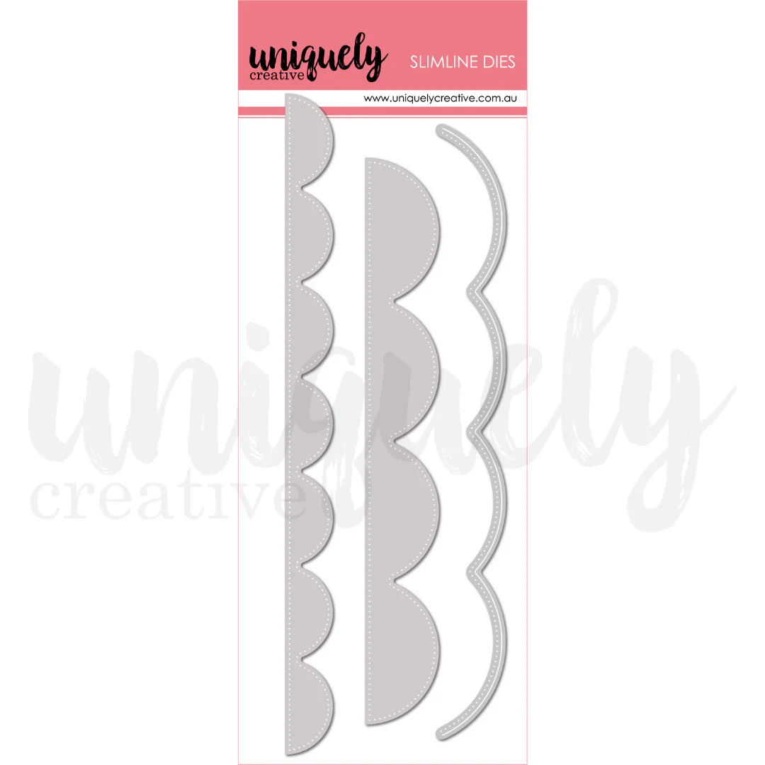 UNIQUELY CREATIVE - Oversized Scallop Strip Die